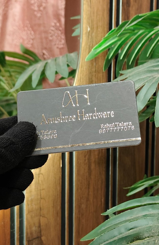 gold foil embossed visiting card printing
